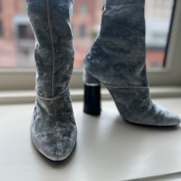 3.1 Philip Lim kyoto velvet boots - Picture 3 of 7